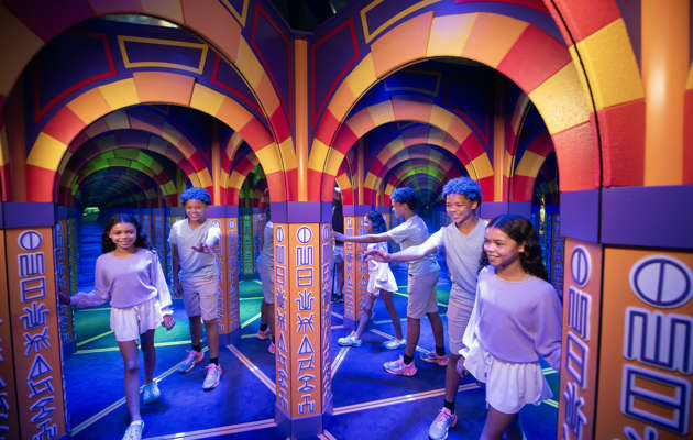 Kids in the Cave of Mirrors